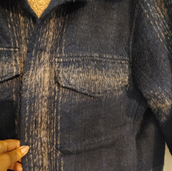 Abercrombie & Fitch Sherpa Lined Shirt Jacket Sz.XS NWT - Picture 8 of 13